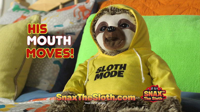 Meet Snax the Sloth